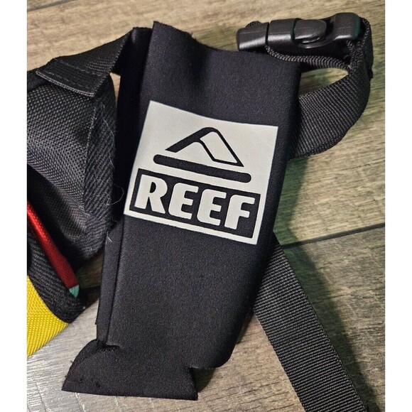 Reef Fanning Pack Stubby & Sandals Holder Bottle Australian HTF Rare April Fools - Picture 2 of 5
